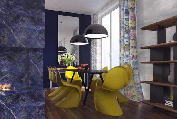 Фото из портфолио Интерьер в стиле VITRA – фотографии дизайна интерьеров на INMYROOM