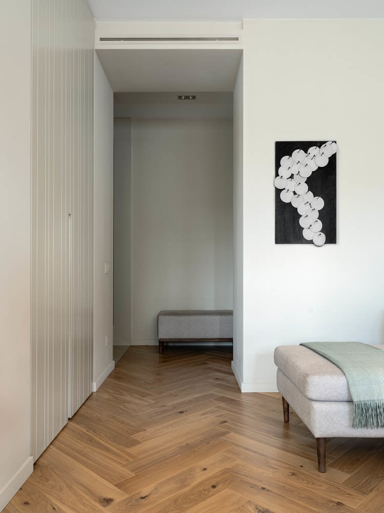 Фотография: Прихожая в стиле Современный, Квартира, Проект недели, Москва, Geometrium, 3 комнаты, Более 90 метров – фото на INMYROOM