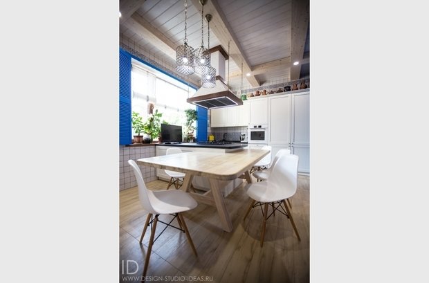Фото из портфолио ГРЕЧЕСКАЯ СИЕСТА, ЧАСТНЫЙ ДОМ, 140 М² – фотографии дизайна интерьеров на INMYROOM