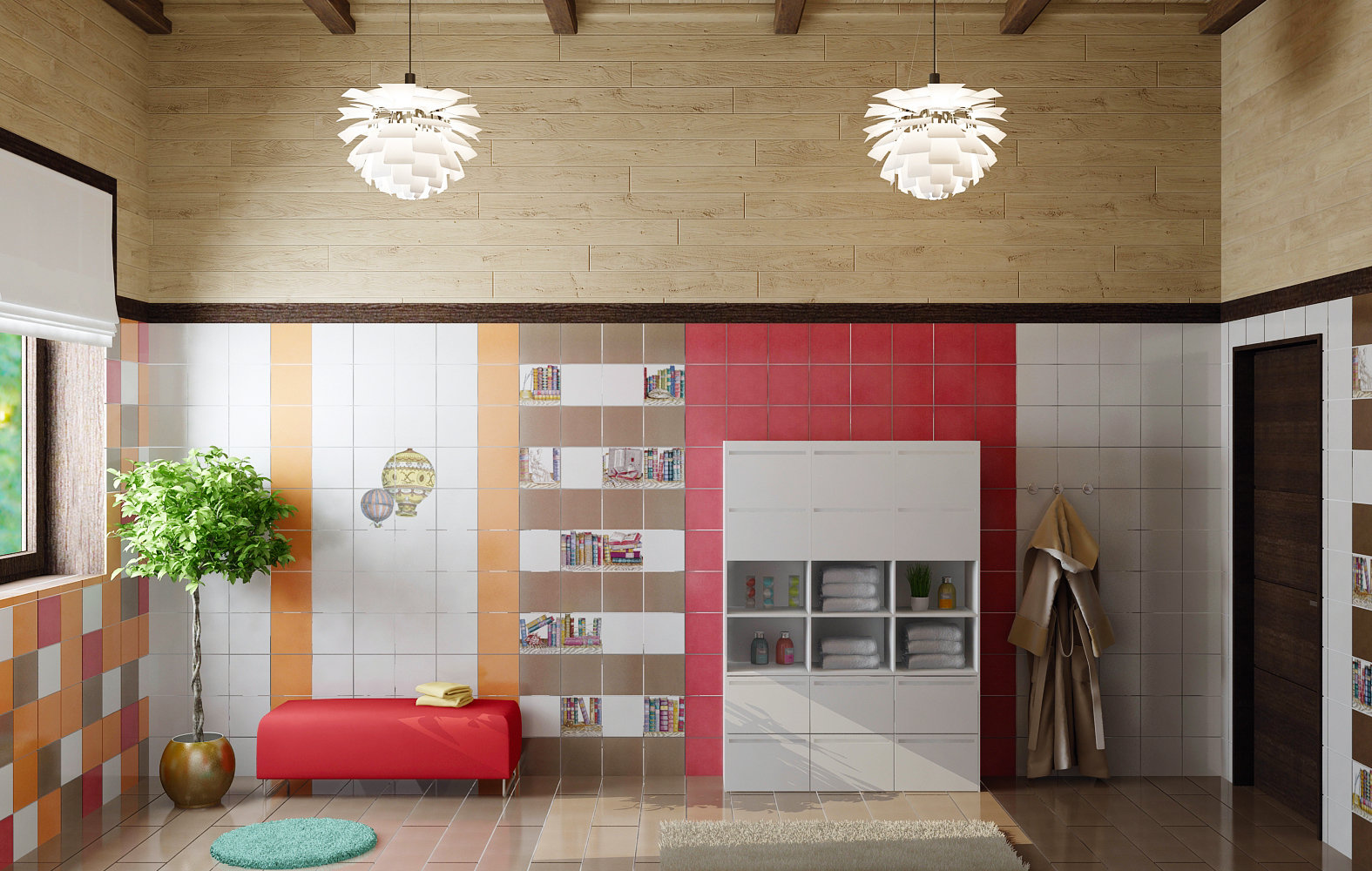 Фото из портфолио Дизайн-проект деревянного дома в Нижегородской области – фотографии дизайна интерьеров на INMYROOM Фото из портфолио Дизайн-проект деревянного дома в Нижегородской области – фотографии дизайна интерьеров на INMYROOM