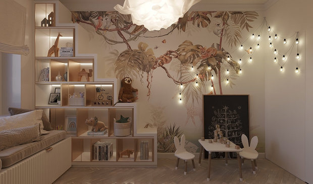 Фото из портфолио Детская комната в современном стиле – фотографии дизайна интерьеров на INMYROOM