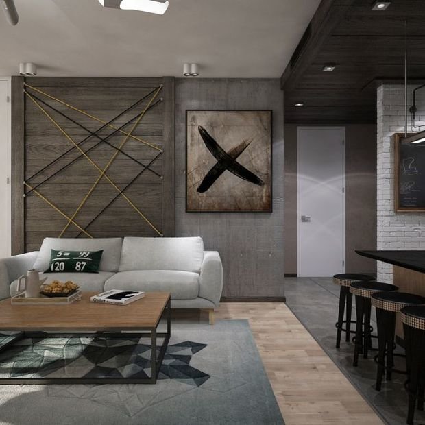 Фотография: Гостиная в стиле Лофт, Декор интерьера, Квартира, Дом, Декор – фото на INMYROOM