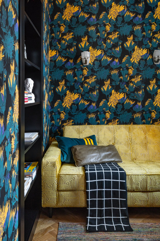 Фотография: Кабинет в стиле Современный, Эклектика, Квартира, Проект недели, Екатеринбург, 4 и больше, Более 90 метров, Ксения Ерлакова – фото на INMYROOM