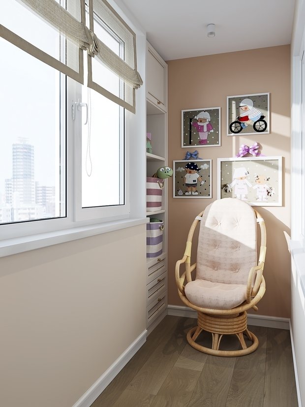 Фото из портфолио Детская для девочек с двухярусной кроватью – фотографии дизайна интерьеров на INMYROOM