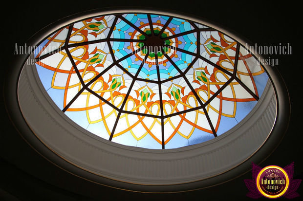 Фото из портфолио Amazing Stained Glass Decoration – фотографии дизайна интерьеров на INMYROOM