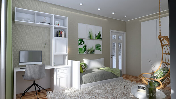 Фото из портфолио Детская для мальчика – фотографии дизайна интерьеров на INMYROOM