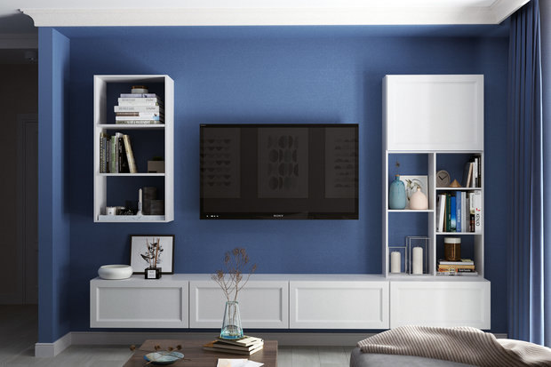 Фотография: Гостиная в стиле Современный, Квартира, Проект недели, Минск, 3 комнаты, 60-90 метров, Protena – фото на INMYROOM