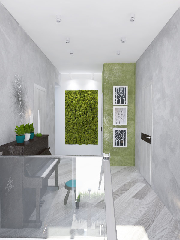 Фото из портфолио Холл 2 этаж – фотографии дизайна интерьеров на INMYROOM