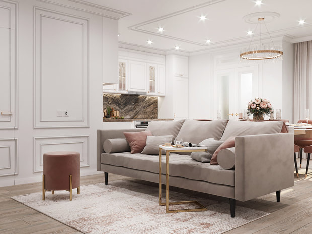 Фото из портфолио ЧЕТЫРЕХКОМНАТНАЯ КВАРТИРА В САНКТ-ПЕТЕРБУРГЕ – фотографии дизайна интерьеров на INMYROOM