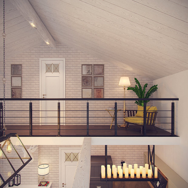 Фото из портфолио Летний загородный дом в Москве. – фотографии дизайна интерьеров на INMYROOM