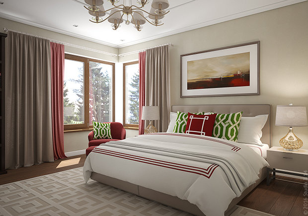 Фото из портфолио Подмосковная соната – фотографии дизайна интерьеров на INMYROOM
