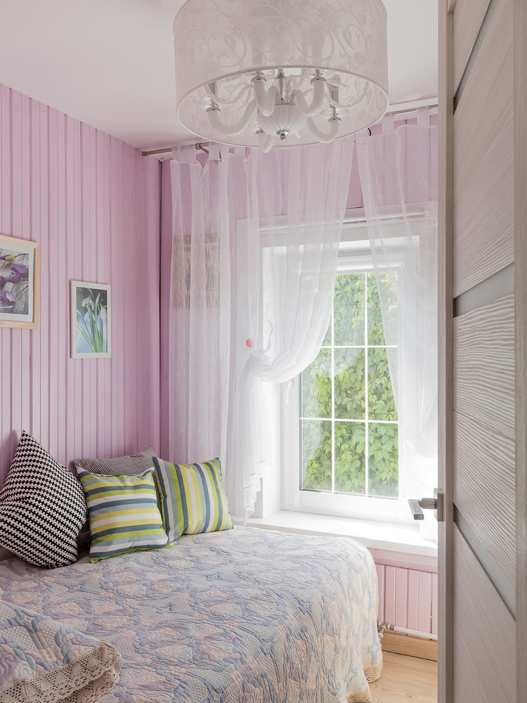 Фотография: Спальня в стиле Современный, Скандинавский, Проект недели, Дача, Самара, 3 комнаты, 40-60 метров, Елена Сергеева – фото на INMYROOM