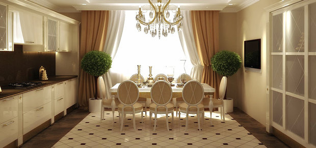 Фото из портфолио Кухня Baccarat от Scavolini – фотографии дизайна интерьеров на INMYROOM