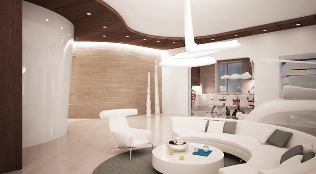 Фото из портфолио Квартира 420 кв.м. – фотографии дизайна интерьеров на INMYROOM