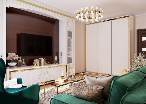 Фото из портфолио Студия Красногорск – фотографии дизайна интерьеров на INMYROOM