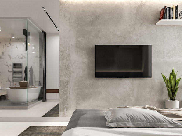 Фото из портфолио Бетон и мрамор – фотографии дизайна интерьеров на INMYROOM