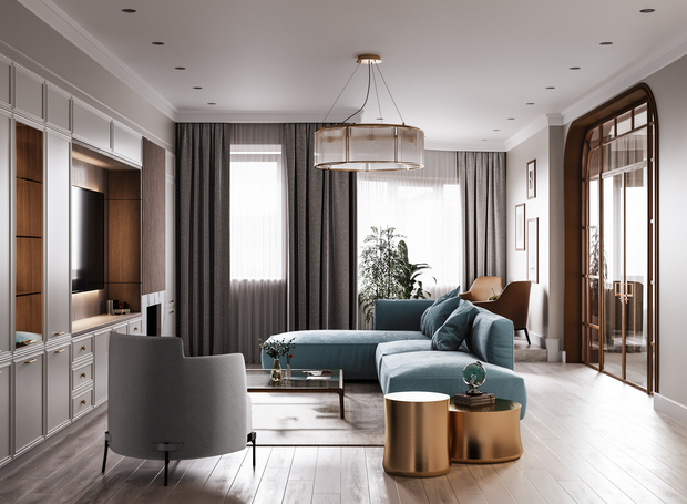Фото из портфолио ул. Архитектора Власова – фотографии дизайна интерьеров на INMYROOM