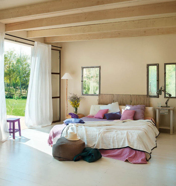 Фотография: Спальня в стиле Прованс и Кантри, Эко, Интерьер комнат, Советы – фото на INMYROOM