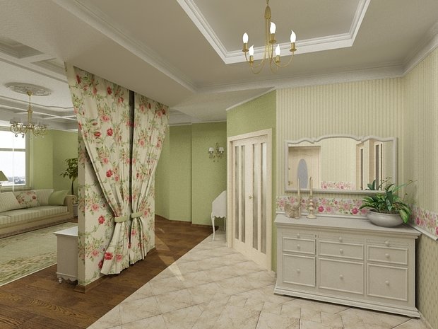 Фото из портфолио Квартира в стиле прованс – фотографии дизайна интерьеров на INMYROOM