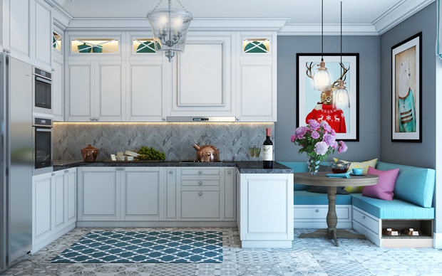 Фото из портфолио Дизайн интерьера апартаментов в ЖК "Французский квартал" – фотографии дизайна интерьеров на INMYROOM