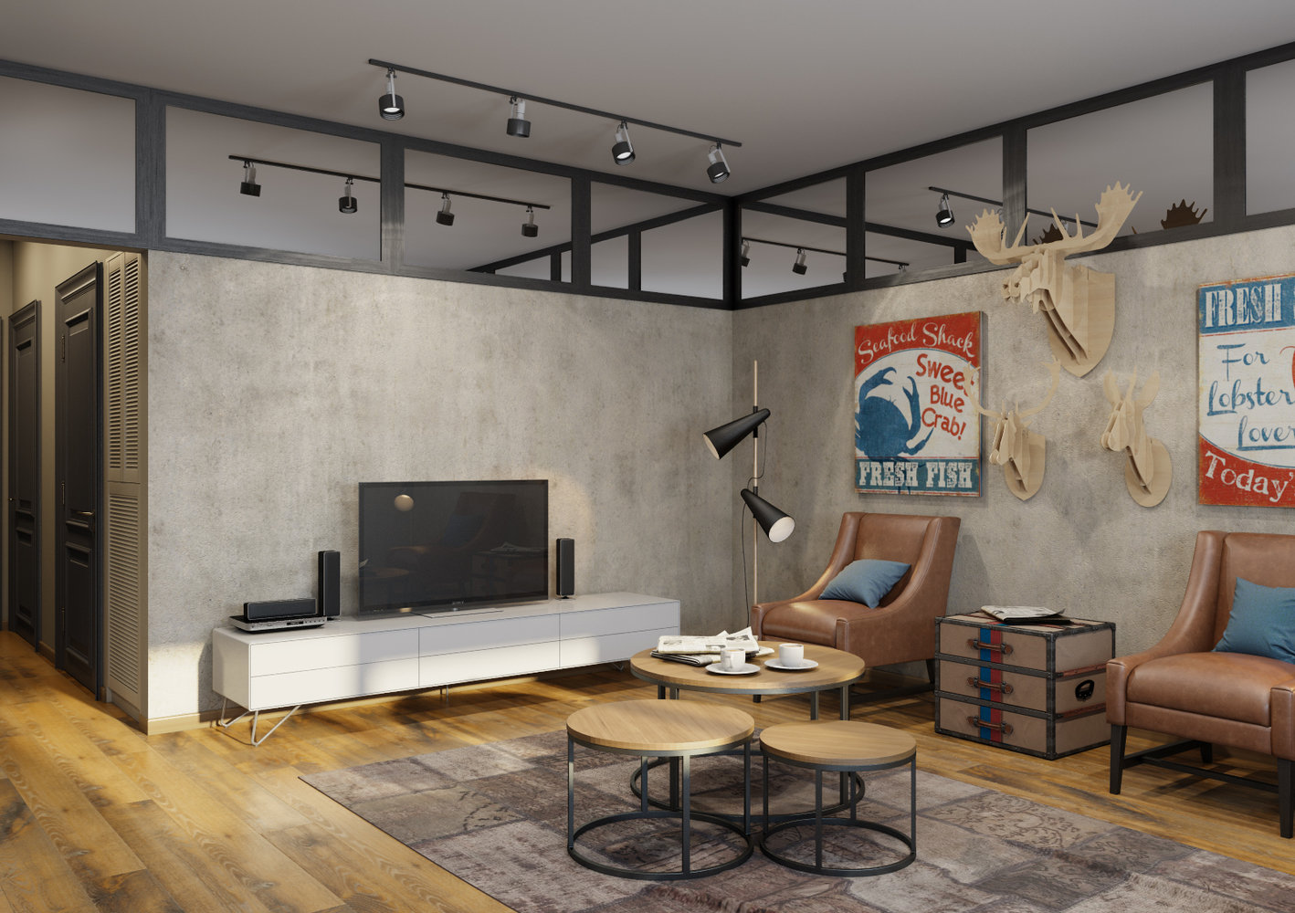 Фото из портфолио Лофт - Микрогород в лесу – фотографии дизайна интерьеров на INMYROOM Фото из портфолио Лофт - Микрогород в лесу – фотографии дизайна интерьеров на INMYROOM