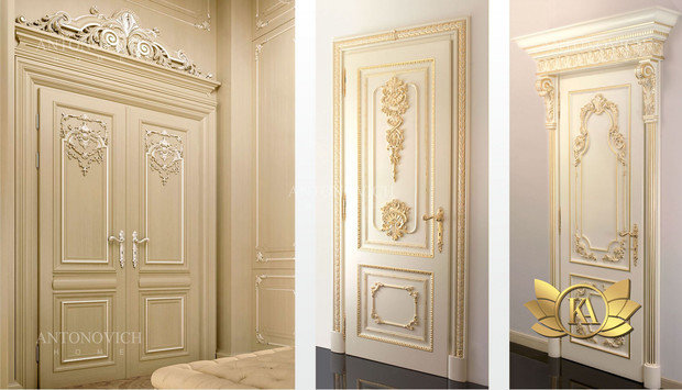 Фото из портфолио Wood Doors Design With Carved Decor – фотографии дизайна интерьеров на INMYROOM
