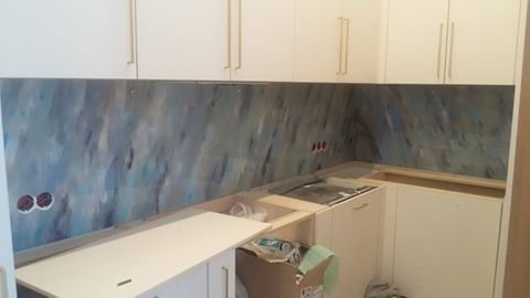 Фото из портфолио Стеклянный фартук  – фотографии дизайна интерьеров на INMYROOM