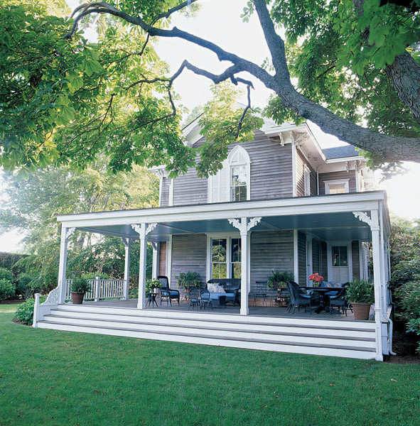 Фотография: Балкон, Терраса в стиле Прованс и Кантри, Дом, Дома и квартиры, Интерьеры звезд – фото на INMYROOM