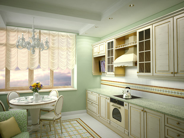 Фото из портфолио Квартира ЖК "Янтарный город" – фотографии дизайна интерьеров на INMYROOM