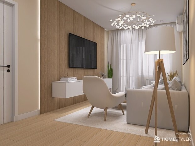 Фото из портфолио Современный стиль 45 кв.м. – фотографии дизайна интерьеров на INMYROOM