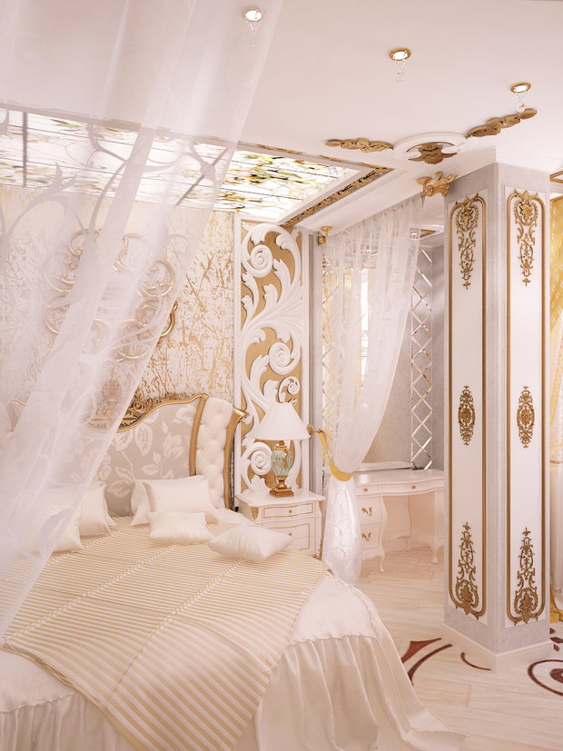 Фото из портфолио Пышное убранство – фотографии дизайна интерьеров на INMYROOM