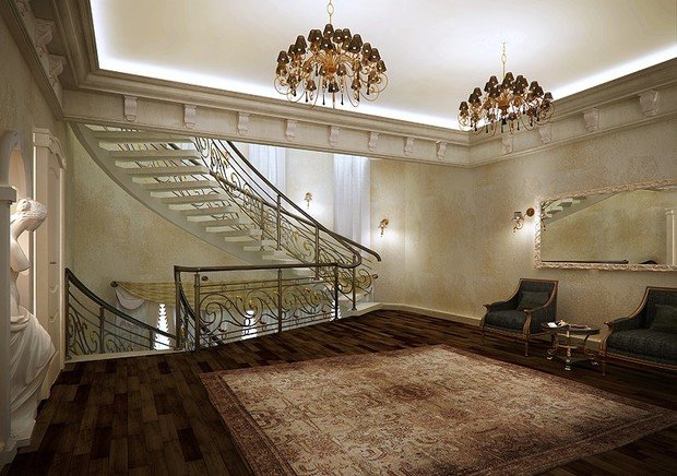 Фото из портфолио Дом в Подмосковье. – фотографии дизайна интерьеров на INMYROOM