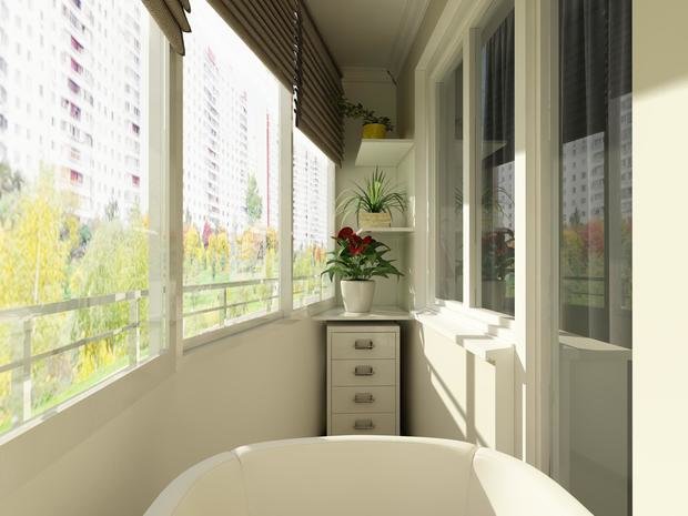 Фотография: Балкон, Терраса в стиле Современный, Малогабаритная квартира, Квартира, Дома и квартиры, Проект недели, Москва – фото на INMYROOM