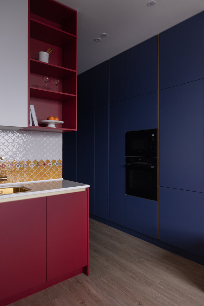 Фотография: Кухня и столовая в стиле Современный, Малогабаритная квартира, Квартира, Студия, Проект недели, Москва, Монолитный дом, до 40 метров, Дарья Големинова – фото на INMYROOM Фотография: Кухня и столовая в стиле Современный, Малогабаритная квартира, Квартира, Студия, Проект недели, Москва, Монолитный дом, до 40 метров, Дарья Големинова – фото на INMYROOM