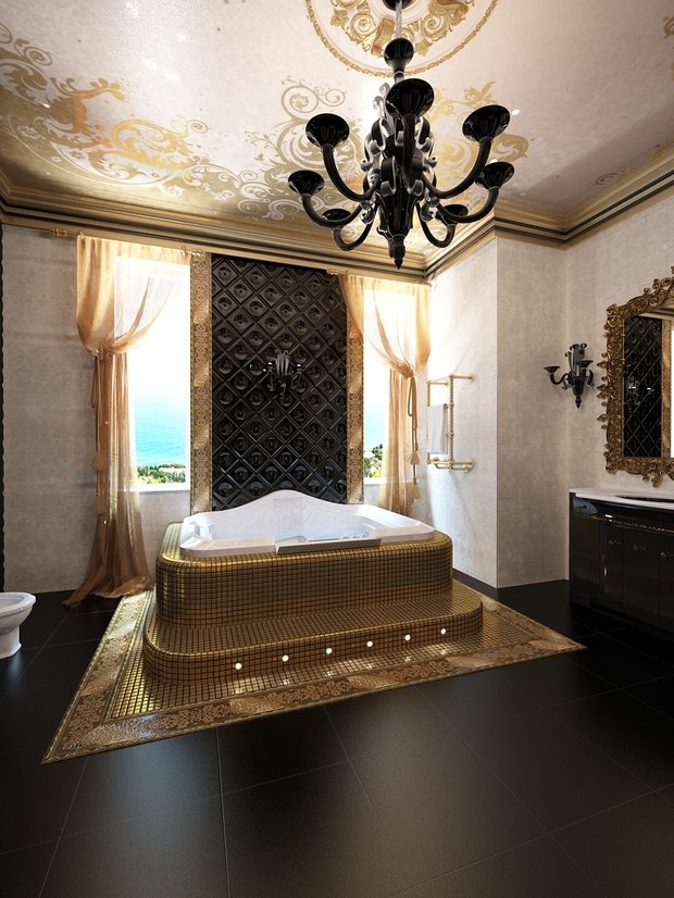 Фото из портфолио Роскошная ванная комната – фотографии дизайна интерьеров на INMYROOM