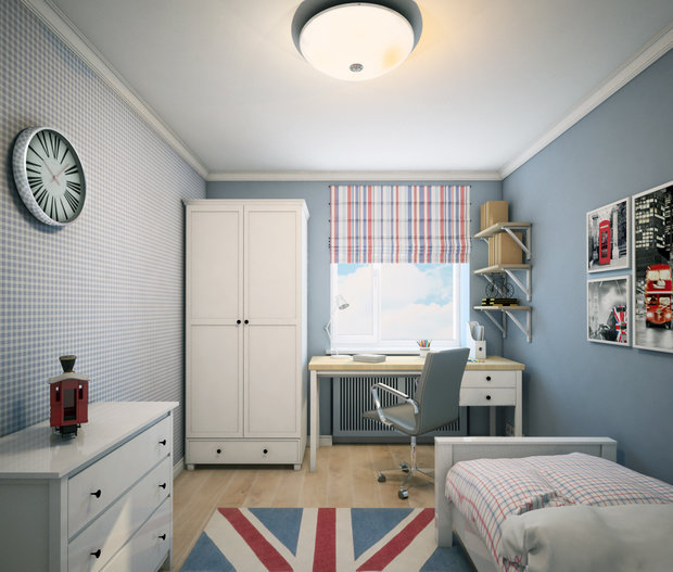 Фото из портфолио Игра по правилам – фотографии дизайна интерьеров на INMYROOM