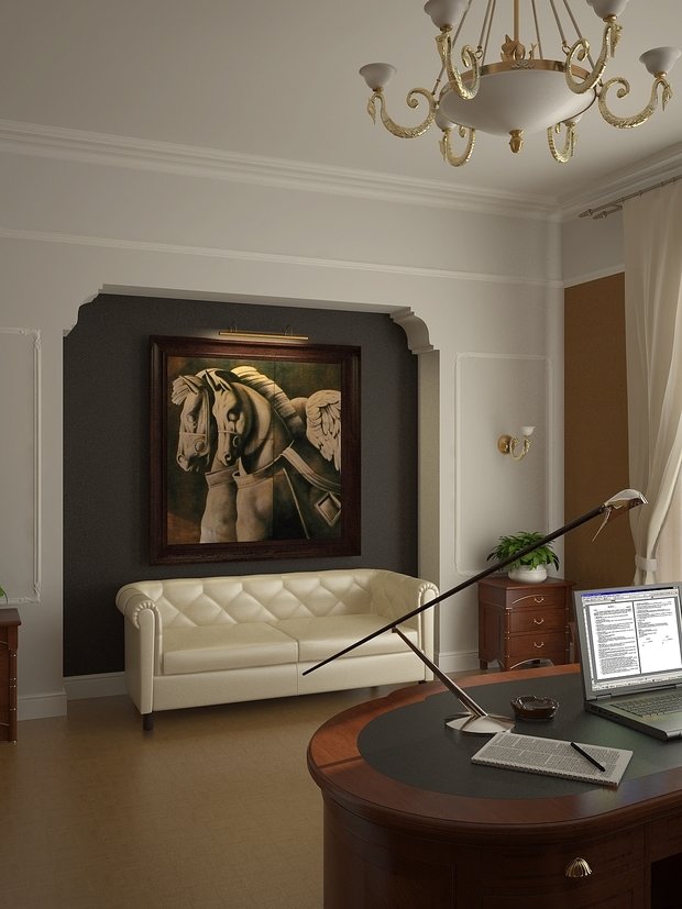 Фото из портфолио кабинет в классическом стиле – фотографии дизайна интерьеров на INMYROOM
