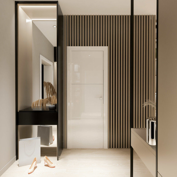 Фото из портфолио Квартира 58 кв.м – фотографии дизайна интерьеров на INMYROOM