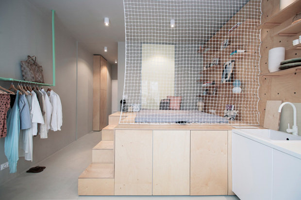 Фото из портфолио Крошечная квартира в Будапеште, Венгрия – фотографии дизайна интерьеров на INMYROOM