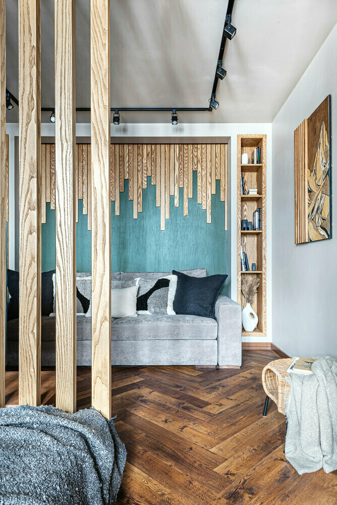 Фотография: Гостиная в стиле Современный, Проект недели, Москва, Эко, 1 комната, до 40 метров, Анна Малютина – фото на INMYROOM Фотография: Гостиная в стиле Современный, Проект недели, Москва, Эко, 1 комната, до 40 метров, Анна Малютина – фото на INMYROOM