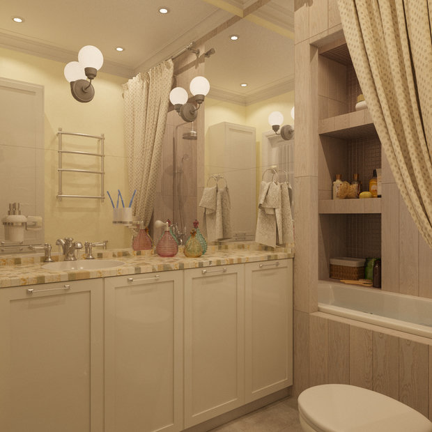 Фотография: Ванная в стиле Скандинавский – фото на INMYROOM