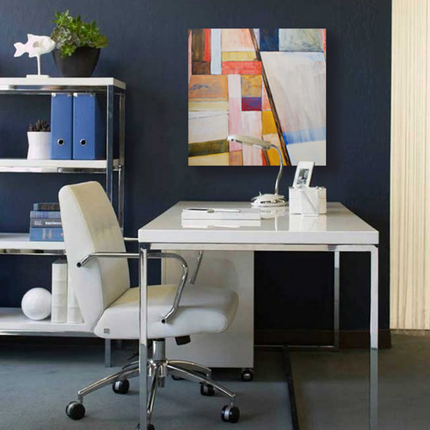 Фотография: Офис в стиле Скандинавский, Современный, Классический, Декор интерьера, Декор дома, Цвет в интерьере, Минимализм, Стены, Картины, Ретро, Модерн – фото на INMYROOM