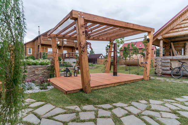 Фотография: Ландшафт в стиле Современный, Стиль жизни, Дачный ответ – фото на INMYROOM