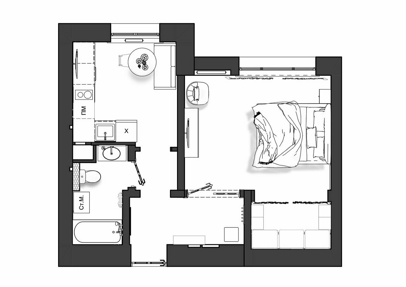 Фотография: в стиле , Кухня и столовая, Переделка – фото на INMYROOM Фотография: в стиле , Кухня и столовая, Переделка – фото на INMYROOM