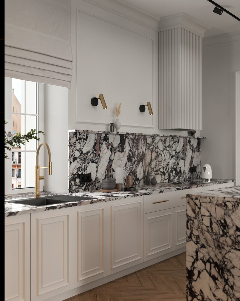 Фото из портфолио Квартира на Петроградке – фотографии дизайна интерьеров на INMYROOM Фото из портфолио Квартира на Петроградке – фотографии дизайна интерьеров на INMYROOM