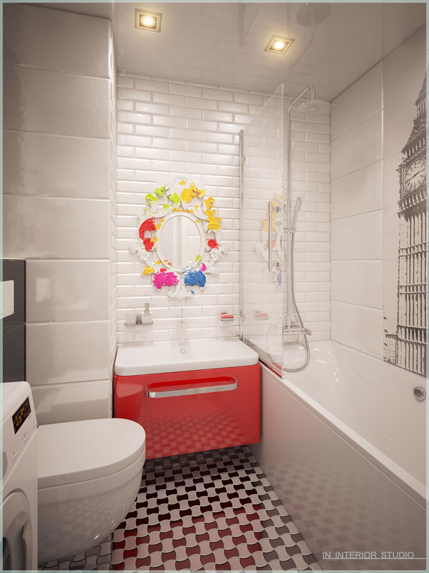 Фото из портфолио Квартира в стиле Поп-Арт – фотографии дизайна интерьеров на INMYROOM