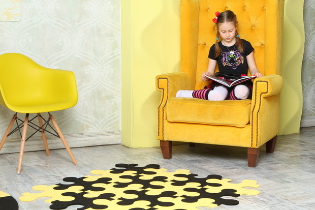 Фото из портфолио Модульные ковры MatsSu – фотографии дизайна интерьеров на INMYROOM
