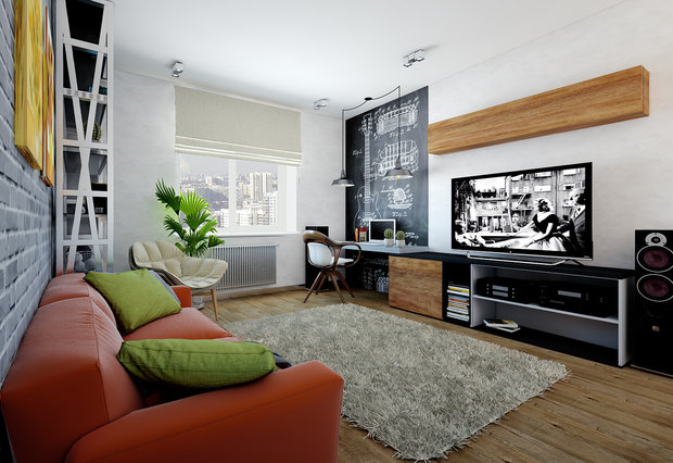 Фото из портфолио Квартира на Мосфильмовской – фотографии дизайна интерьеров на INMYROOM