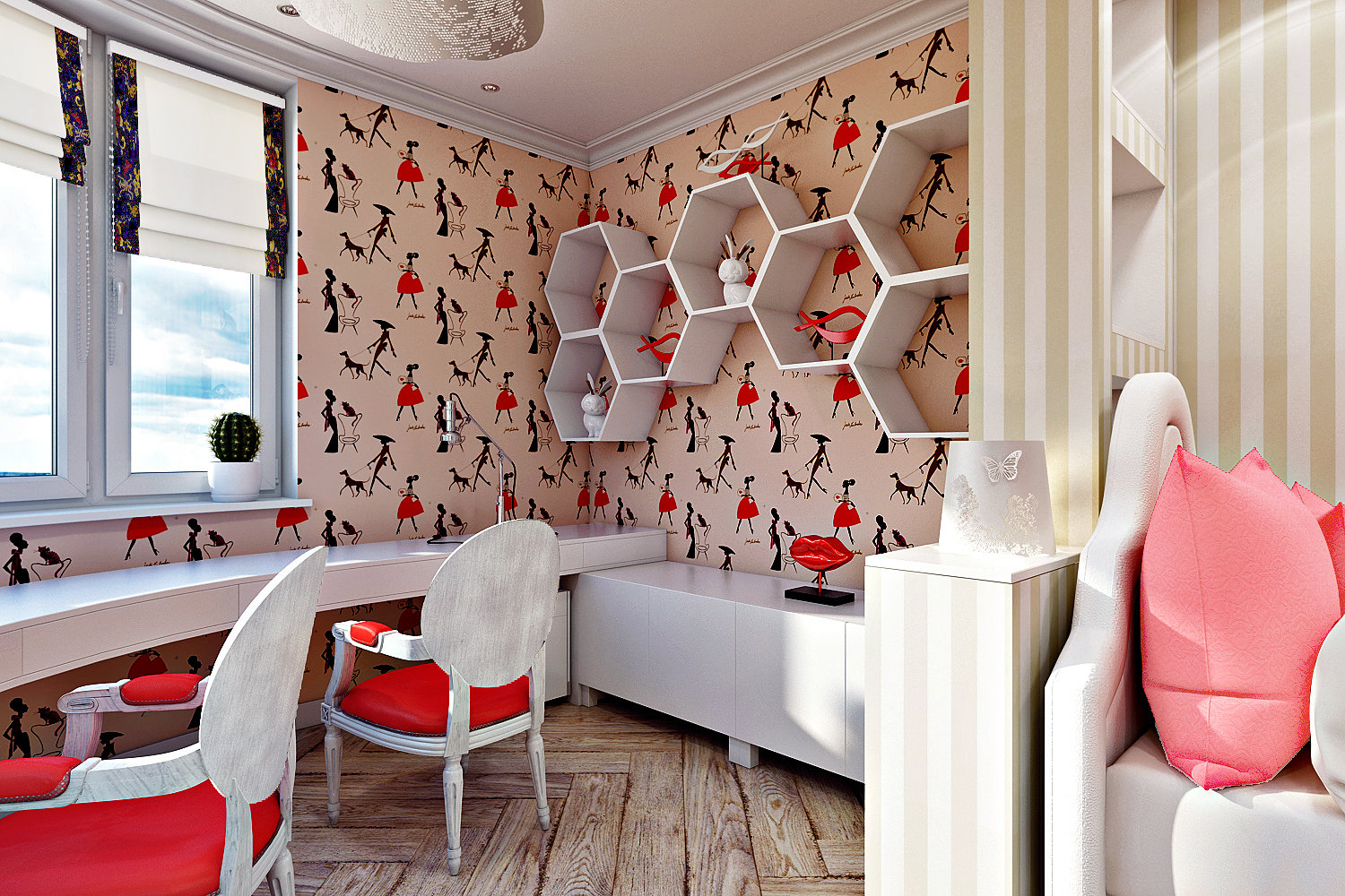 Фото из портфолио "взрослая" детская для модниц – фотографии дизайна интерьеров на INMYROOM Фото из портфолио "взрослая" детская для модниц – фотографии дизайна интерьеров на INMYROOM