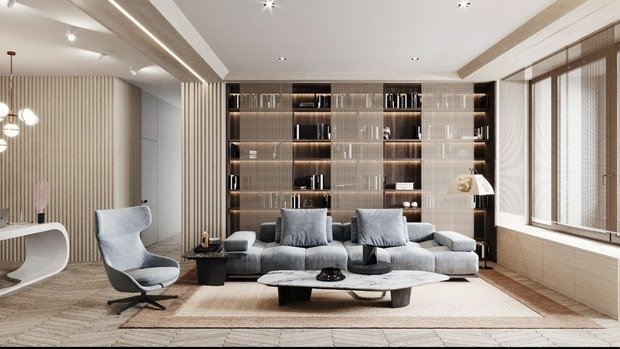 Фото из портфолио Квартира на Красной Пресне – фотографии дизайна интерьеров на INMYROOM